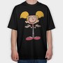 Cartoon Retro Dexter Laboratory 6, Tricou Oversize Barbati (Unisex)