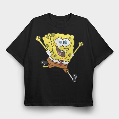 SpongeBob 1, Tricou Oversize Barbati (Unisex)