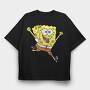 SpongeBob 1, Tricou Oversize Barbati (Unisex)