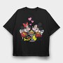 Cartoon Retro Disney 2, Tricou Oversize Barbati (Unisex)