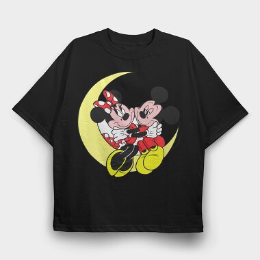 Cartoon Retro Disney 4, Tricou Oversize Barbati (Unisex)