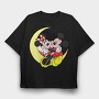 Cartoon Retro Disney 4, Tricou Oversize Barbati (Unisex)
