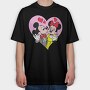 Cartoon Retro Disney 5, Tricou Oversize Barbati (Unisex)