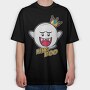 King Boo Mario Bros, Tricou Oversize Barbati (Unisex)