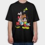 Cartoon Retro Disney 6, Tricou Oversize Barbati (Unisex)
