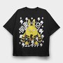 Pokemon 6, Tricou Oversize Barbati (Unisex)