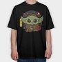 Baby Yoda 10, Tricou Oversize Barbati (Unisex)