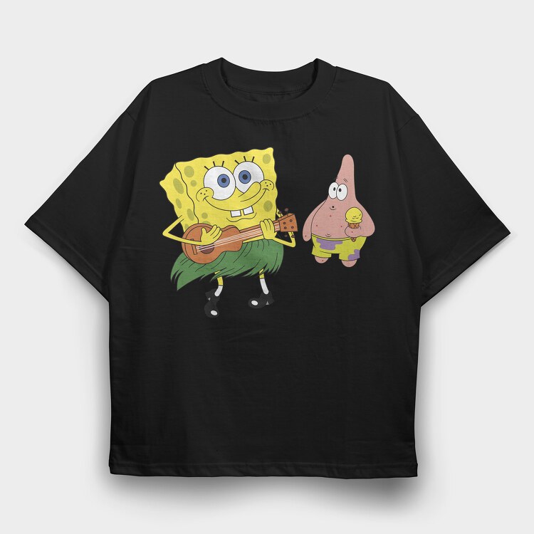 SpongeBob 14, Tricou Oversize Barbati (Unisex)