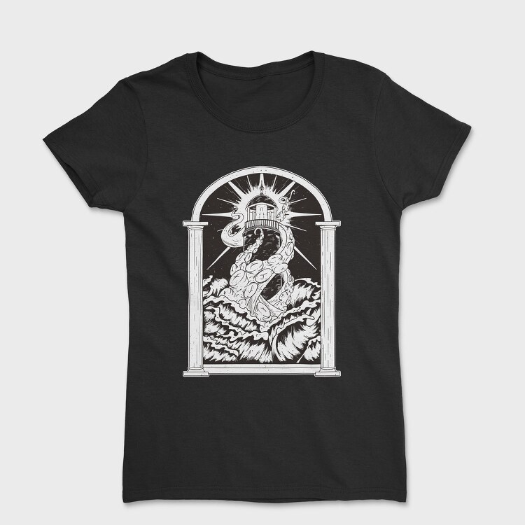 Lighthouse Kraken, Tricou Femei