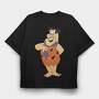 The Flintstones 12, Tricou Oversize Barbati (Unisex)