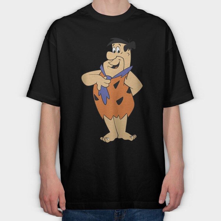 The Flintstones 12, Tricou Oversize Barbati (Unisex)
