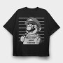 Police Dept Mario Bros, Tricou Oversize Barbati (Unisex)