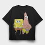 SpongeBob 16, Tricou Oversize Barbati (Unisex)