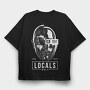 Locals Only 2, Tricou Oversize Barbati (Unisex)
