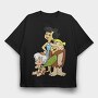 The Flintstones 15, Tricou Oversize Barbati (Unisex)