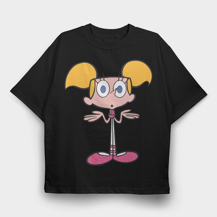 Dexter Laboratory 22, Tricou Oversize Barbati (Unisex)