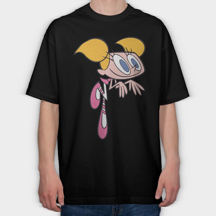Dexter Laboratory 23, Tricou Oversize Barbati (Unisex)