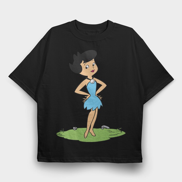 The Flintstones 18, Tricou Oversize Barbati (Unisex)