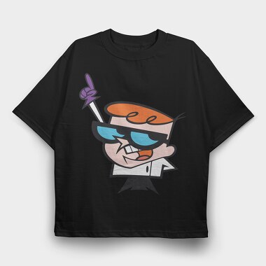 Dexter Laboratory 4, Tricou Oversize Barbati (Unisex)