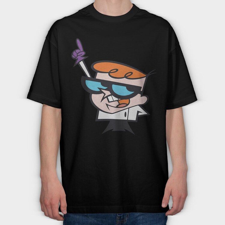 Dexter Laboratory 4, Tricou Oversize Barbati (Unisex)