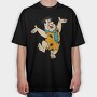 The Flintstones 20, Tricou Oversize Barbati (Unisex)