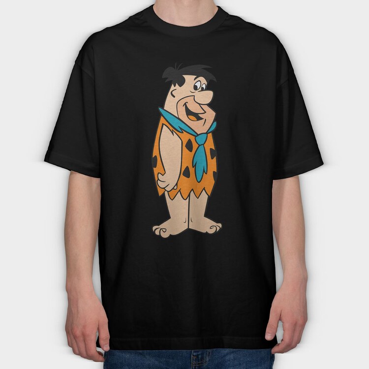 The Flintstones 21, Tricou Oversize Barbati (Unisex)