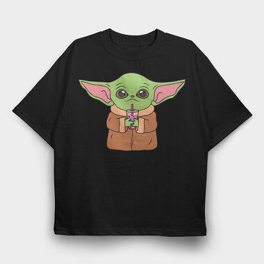 Baby Yoda 20, Tricou Oversize Barbati (Unisex)