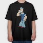 Popeye 17, Tricou Oversize Barbati (Unisex)