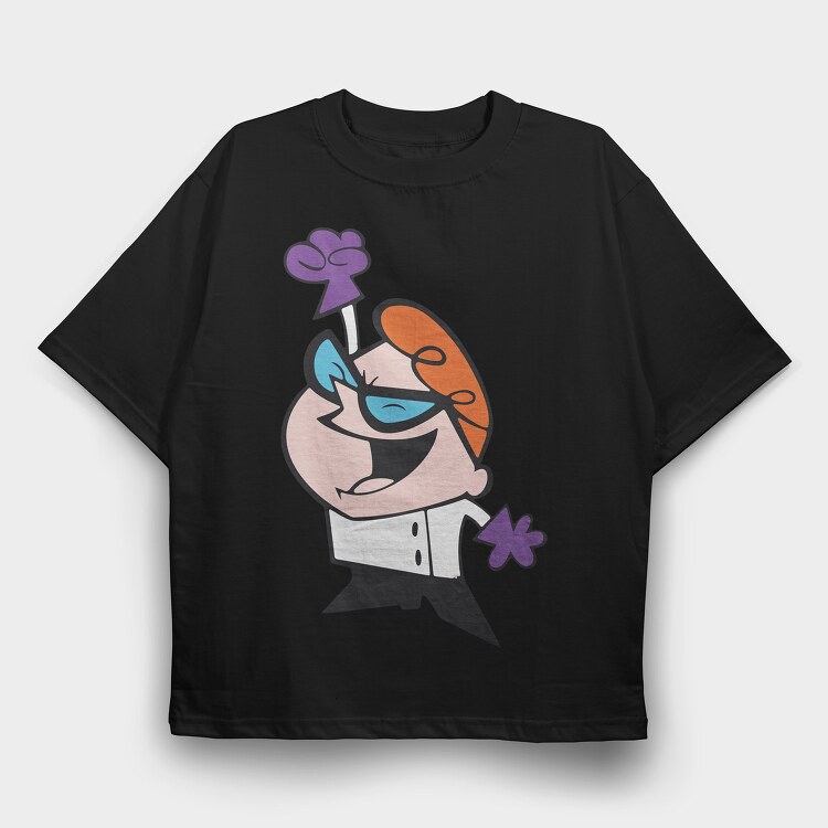 Dexter Laboratory 7, Tricou Oversize Barbati (Unisex)