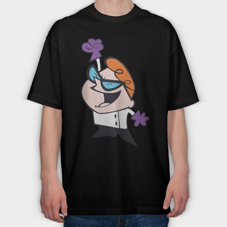 Dexter Laboratory 7, Tricou Oversize Barbati (Unisex)