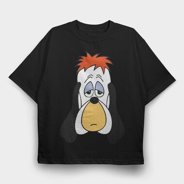 Cartoon Retro Droopy 1, Tricou Oversize Barbati (Unisex)