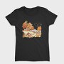 Autumn Hut Pumpkin, Tricou Femei