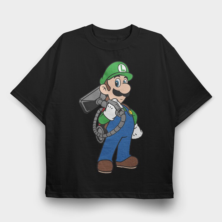 Luigi 2, Tricou Oversize Barbati (Unisex)
