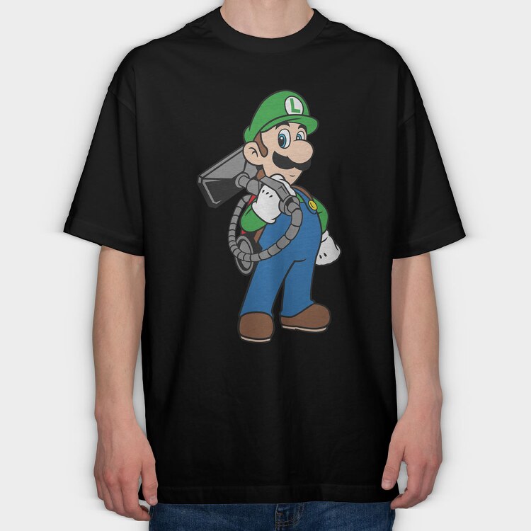 Luigi 2, Tricou Oversize Barbati (Unisex)