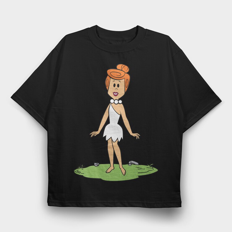 The Flintstones 24, Tricou Oversize Barbati (Unisex)