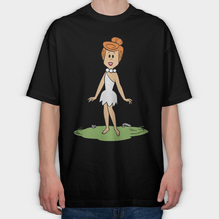 The Flintstones 24, Tricou Oversize Barbati (Unisex)