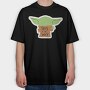 Baby Yoda 24, Tricou Oversize Barbati (Unisex)