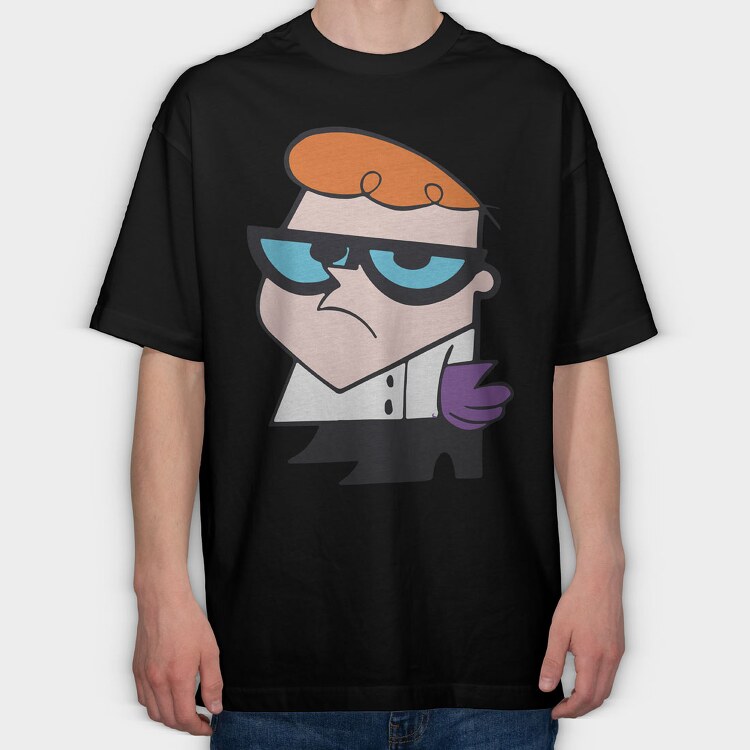 Dexter Laboratory 9, Tricou Oversize Barbati (Unisex)