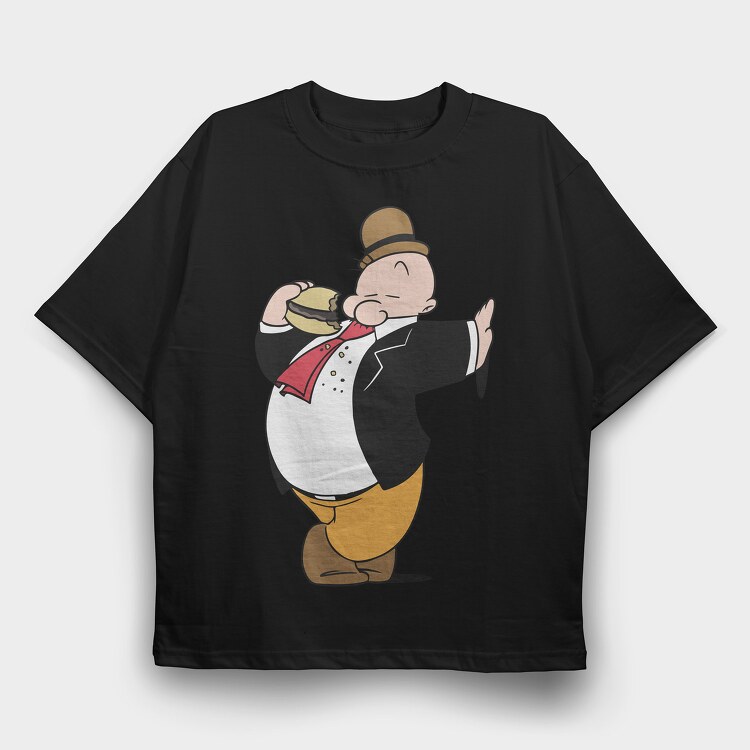 Popeye 2, Tricou Oversize Barbati (Unisex)