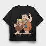 The Flintstones 25, Tricou Oversize Barbati (Unisex)