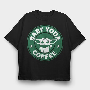Baby Yoda 25, Tricou Oversize Barbati (Unisex)