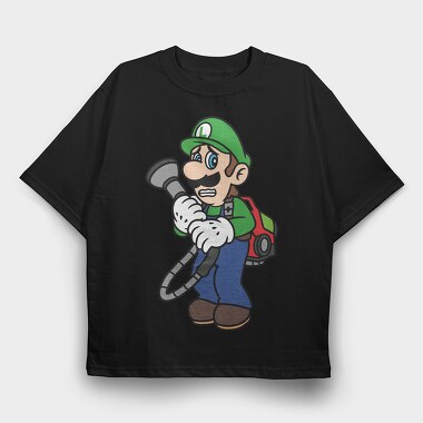 Luigi Fear, Tricou Oversize Barbati (Unisex)