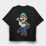 Luigi Fear, Tricou Oversize Barbati (Unisex)