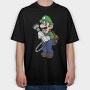 Luigi Fear, Tricou Oversize Barbati (Unisex)