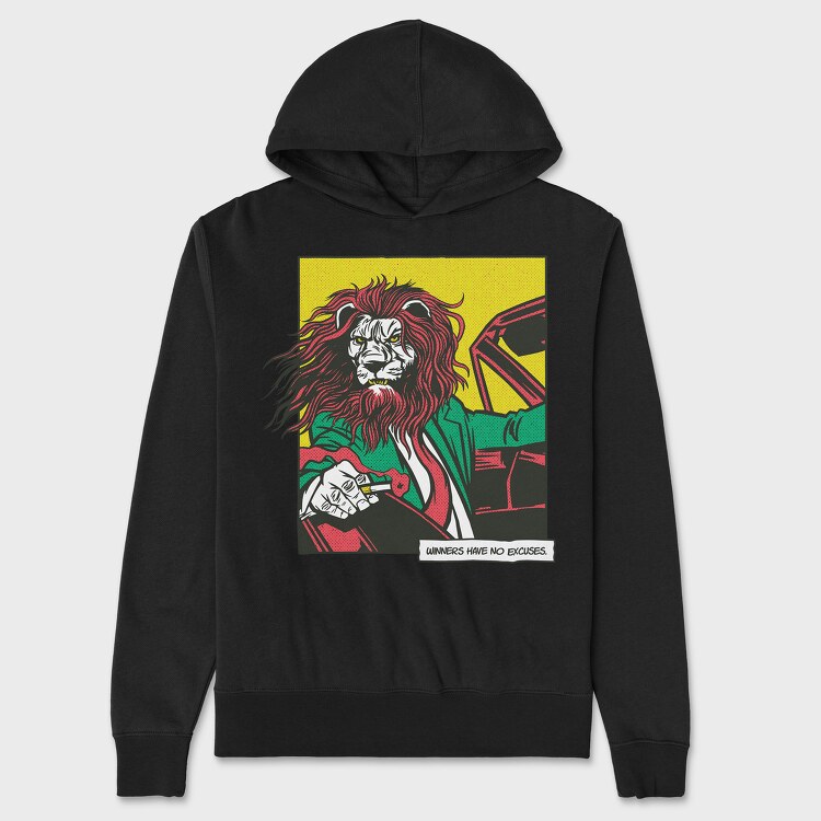 Lion Comics, Hanorac Oversize Barbati (Unisex)