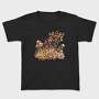 Autumn Mushrooms Leaves, Tricou Copii
