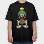 Cartoon Retro Duck Dodgers 3, Tricou Oversize Barbati (Unisex)