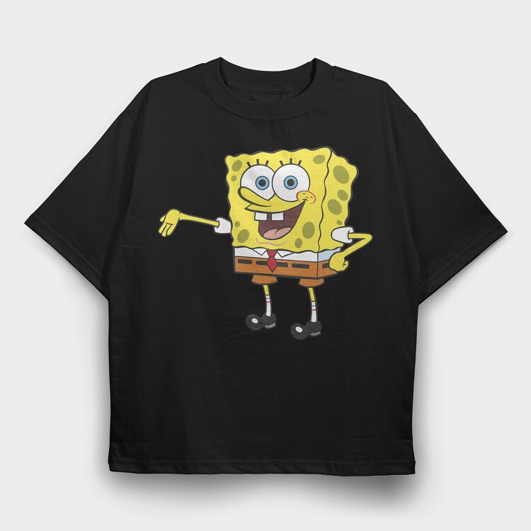 SpongeBob 3, Tricou Oversize Barbati (Unisex)
