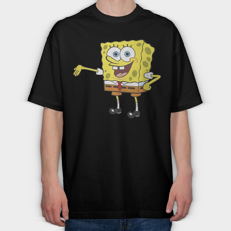 SpongeBob 3, Tricou Oversize Barbati (Unisex)