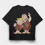 The Flintstones 3, Tricou Oversize Barbati (Unisex)